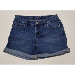 Women's Vintage Denverhayes Denim Shorts Women's Size 4 Cuffed Hem Mid Rise